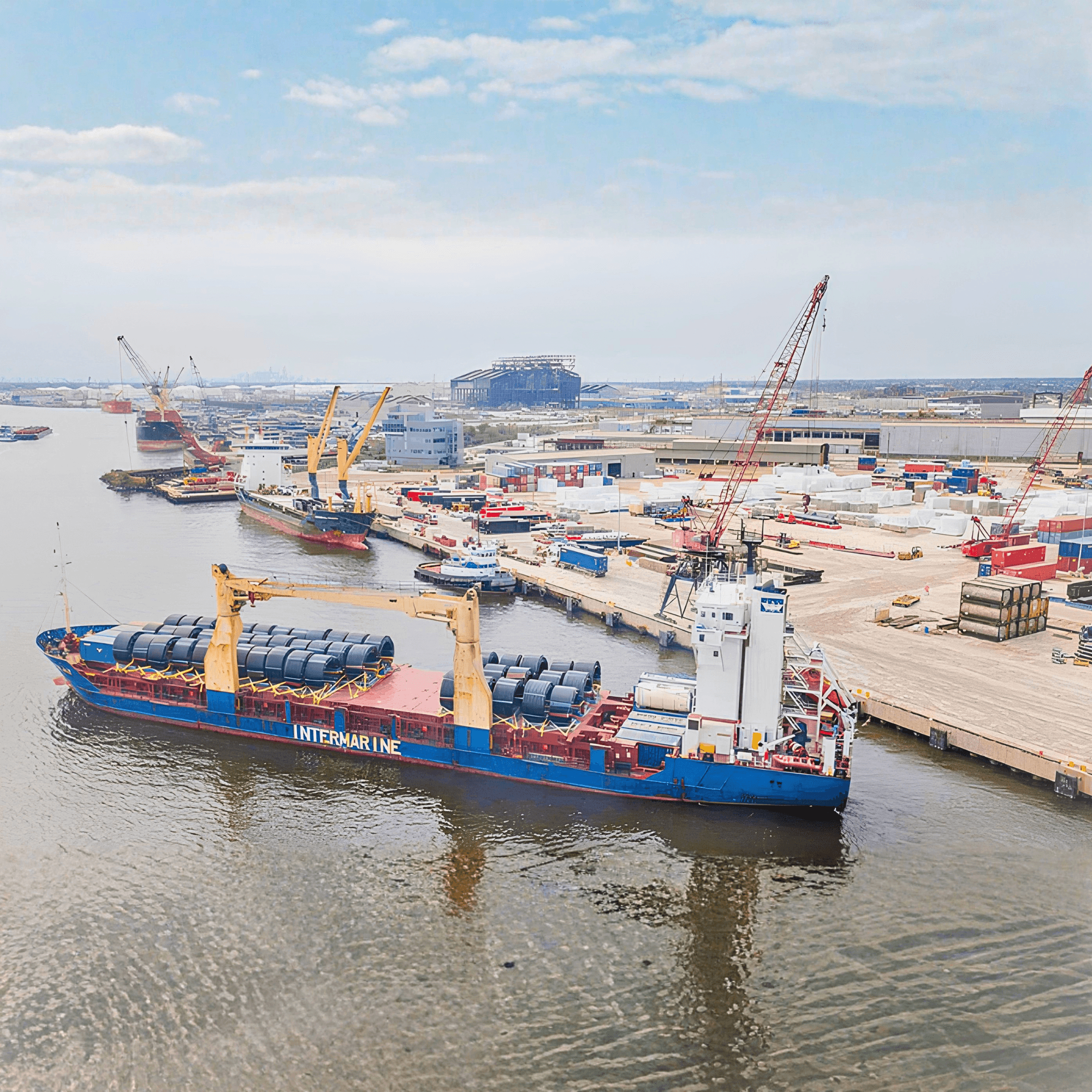 Okan Field Working with Chaseboat